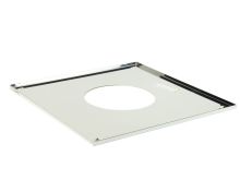 Экран защитный (430/0,5 мм) 480*480 с отв. Ф150